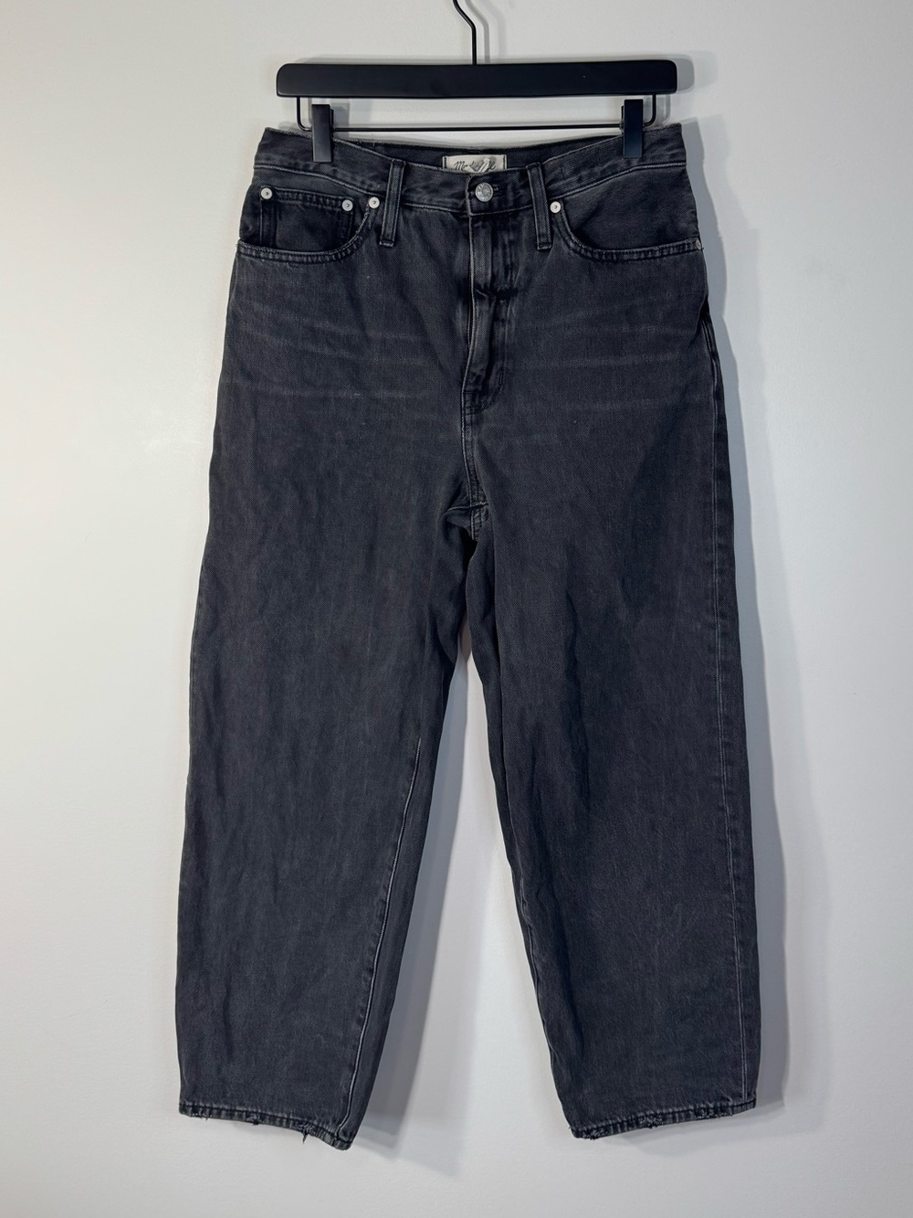 Madewell Balloons Jeans Black Wash